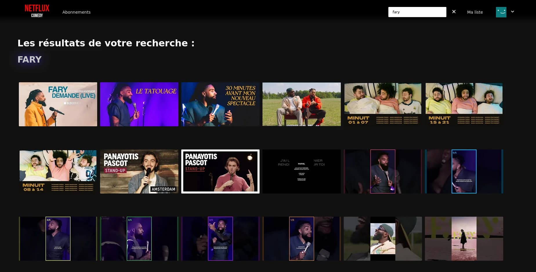 Netflux Comedy 3