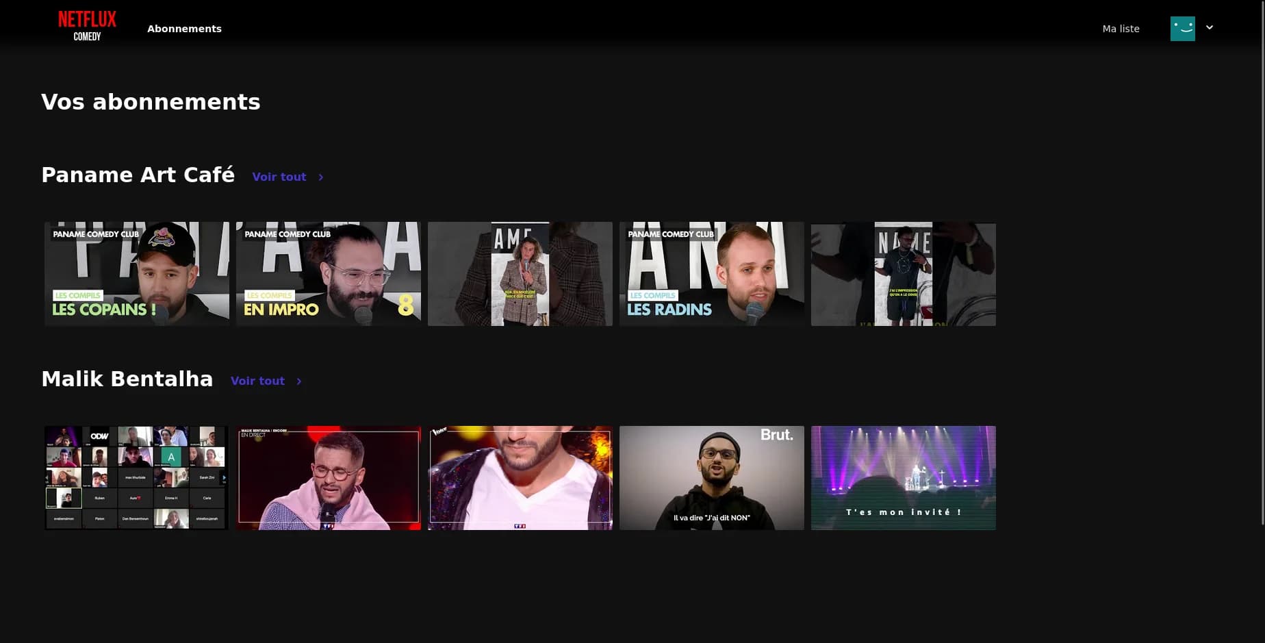 Netflux Comedy 5